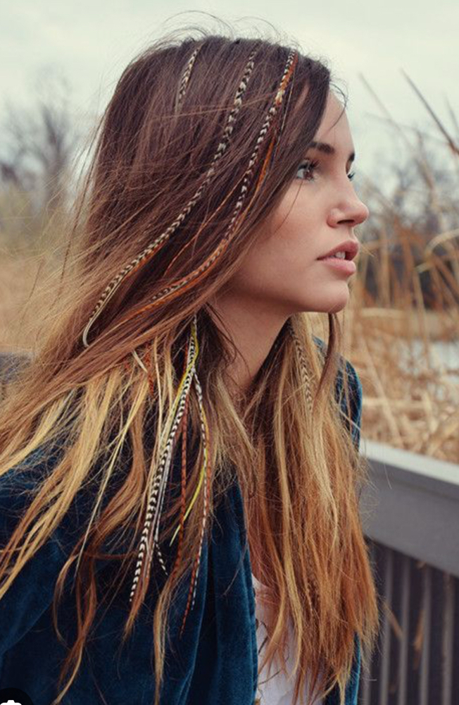 Feather Hair Extensions $10+ at Hair By Shaunna in Crystal River, FL