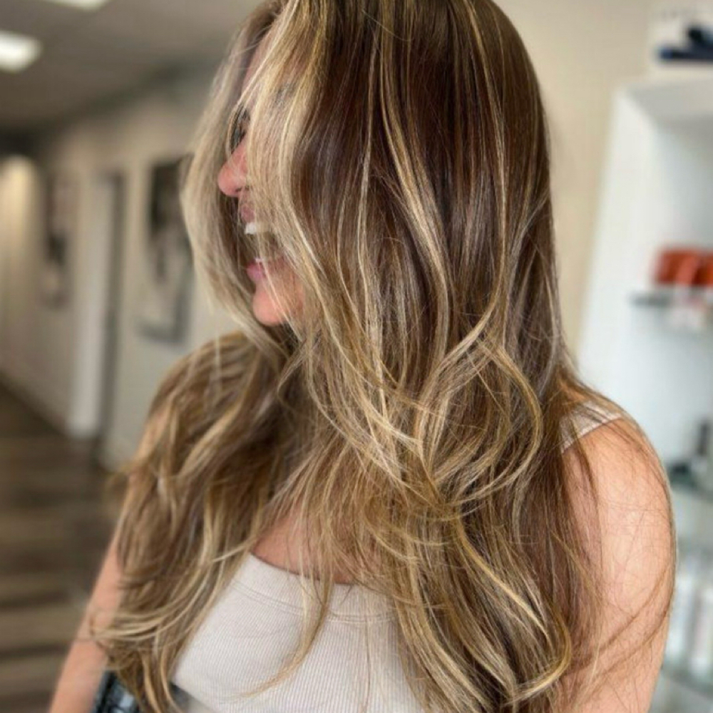 Partial Highlights at 𝐋𝐀𝐋𝐘 𝐙𝐀𝐌𝐁𝐑𝐀𝐍𝐀  |  Master Colorist in Taylor, MI