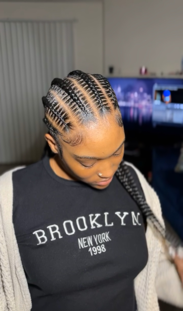 6 stitch braids