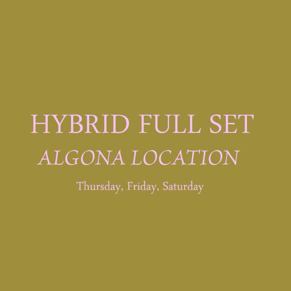 Hybrid Full Set ALGONA at Cady’s Esthetics in Algona, IA