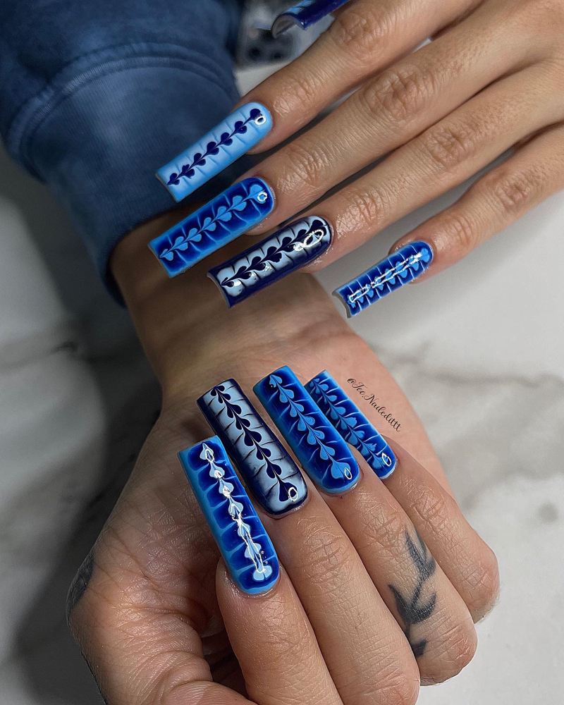 Freestyle Nail Art Designs