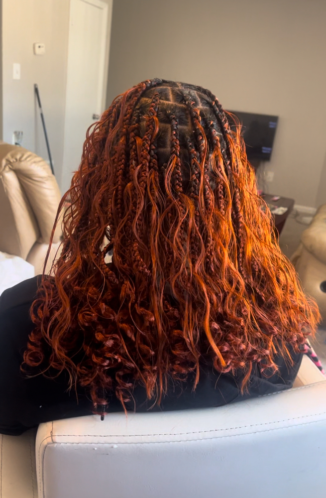 Knotless Boho Bob