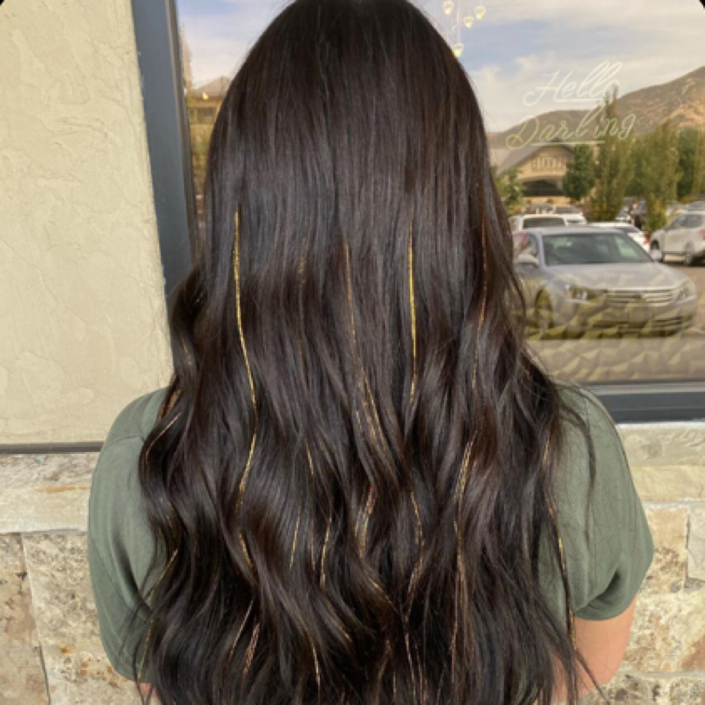 Tinsel at Alzar Salon in Willoughby, OH