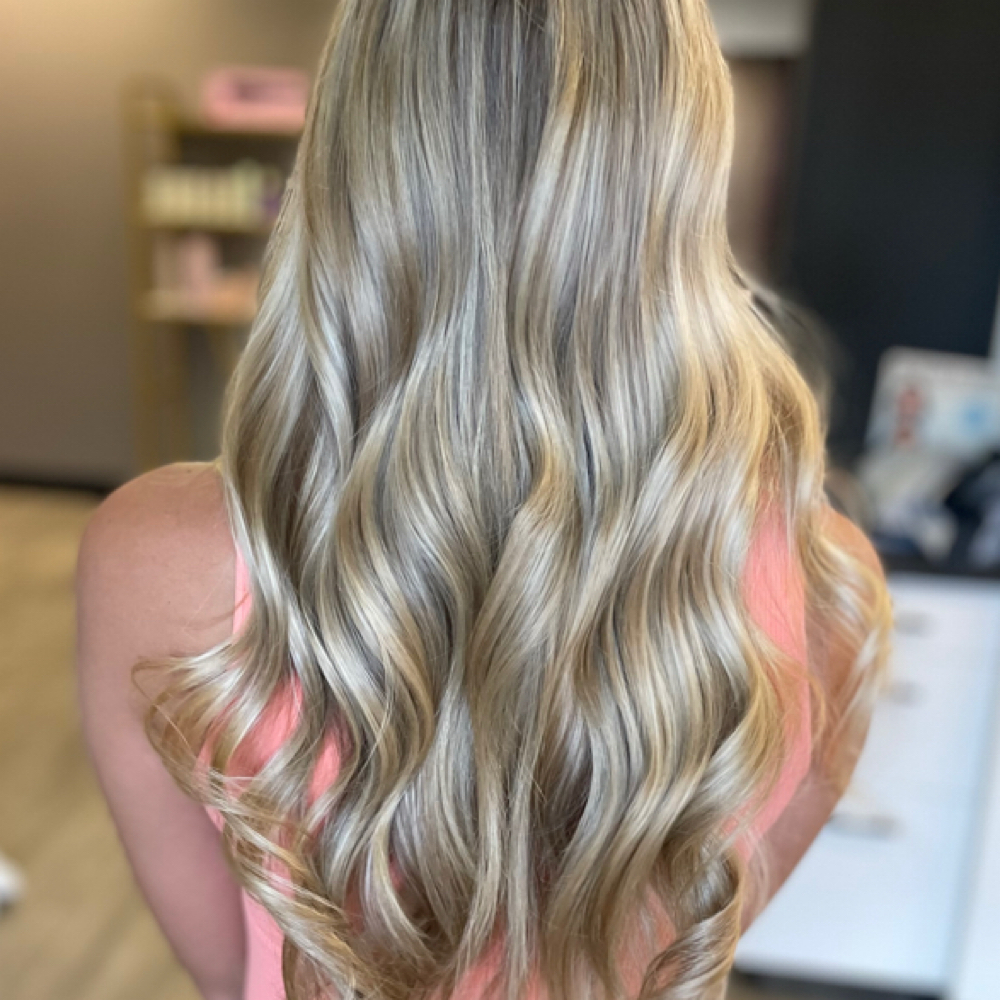 All Over Blonding at Aura Beauty in Colorado Springs, CO