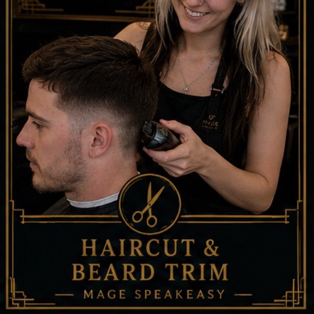 Men’s Haircut & Beard Trim at Mage Salon in West Des Moines, IA