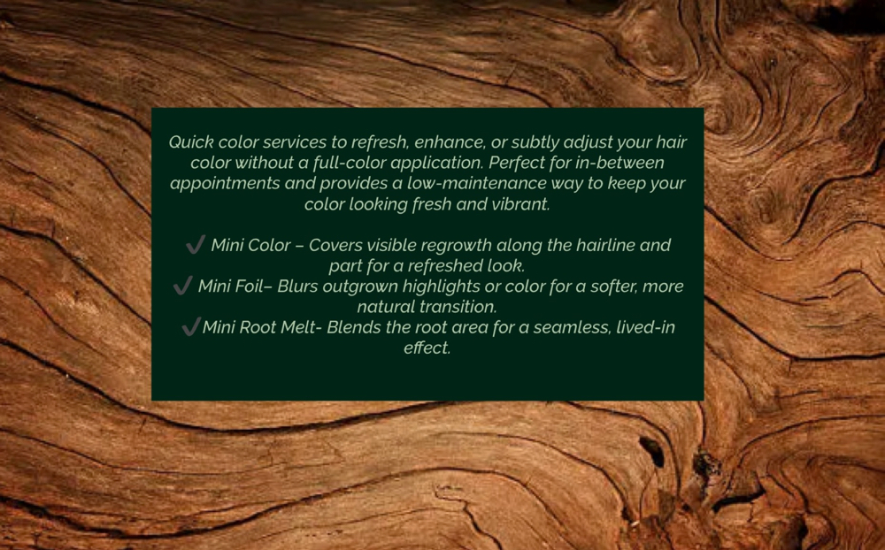 Mini Color Services