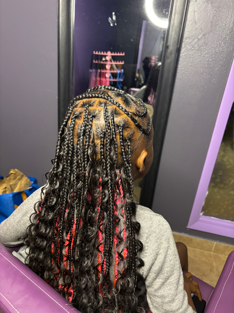 Kids Fulani Braids