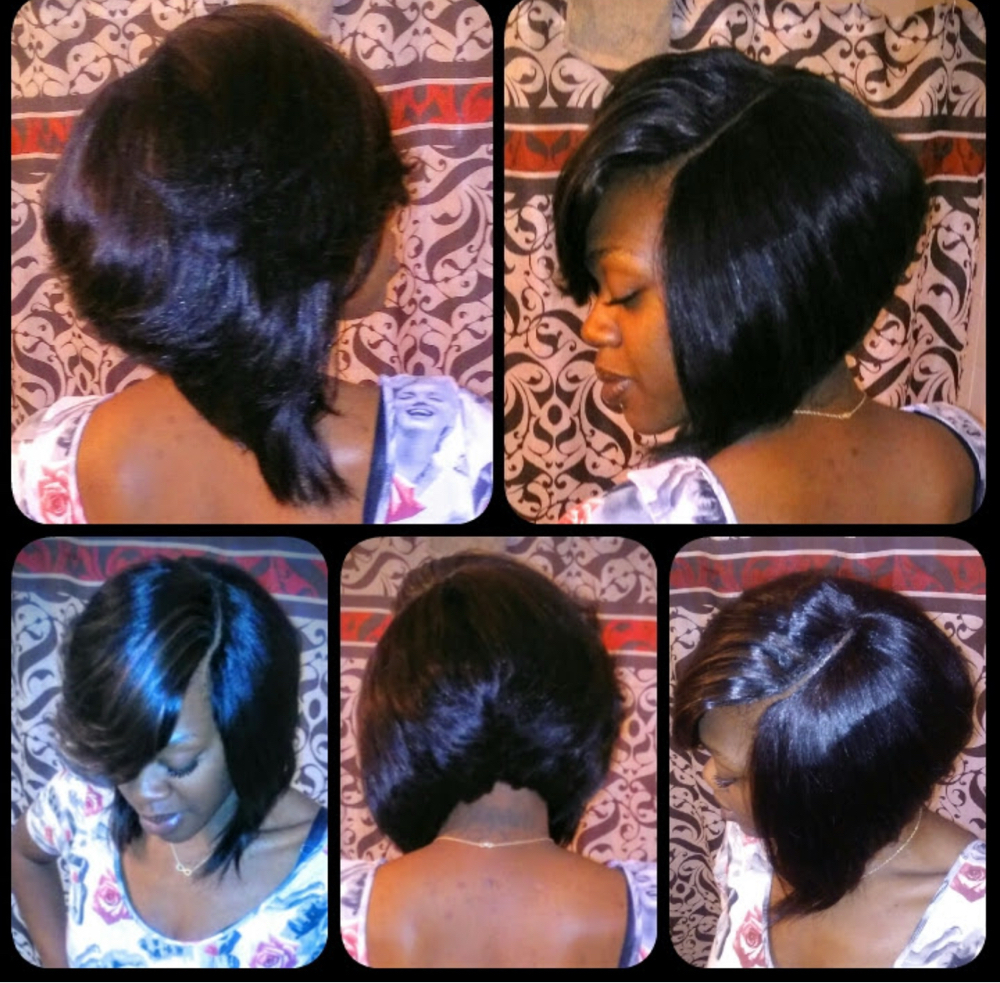 Quick Weave Bob at ROYALTY HAIR LOUNGE in Tulsa, OK