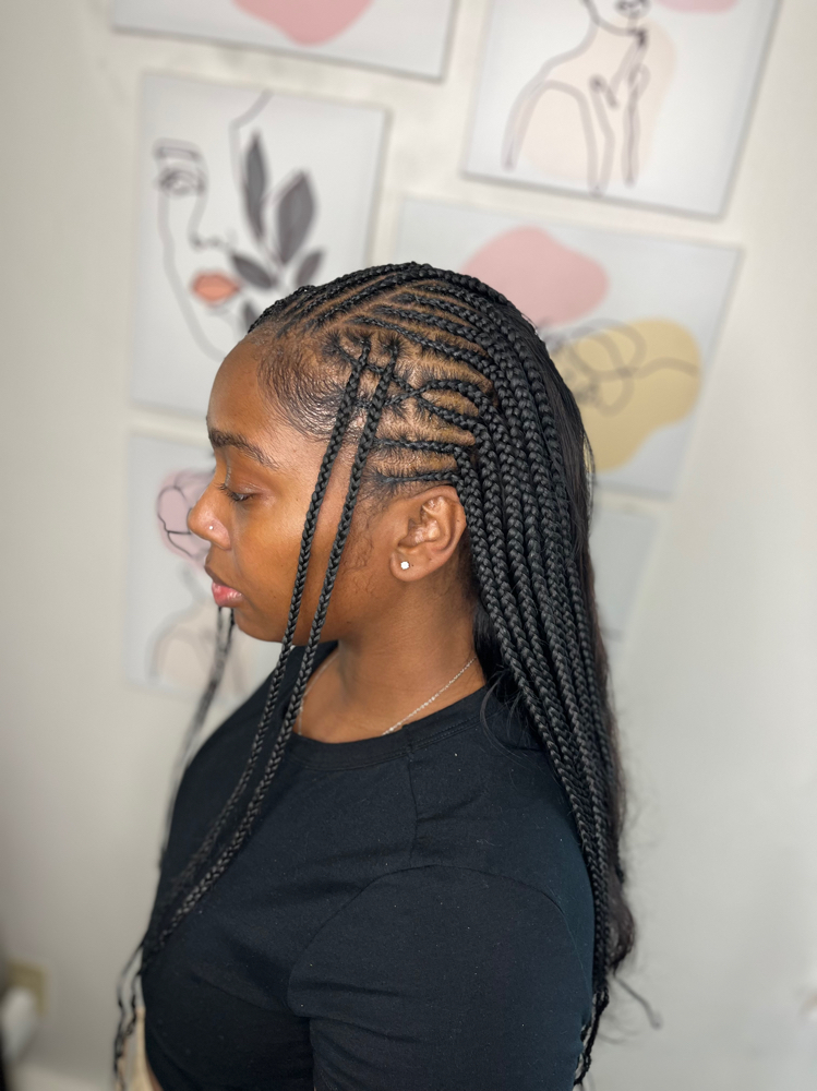 Half & Half at JayBraids in Richmond Hts, OH