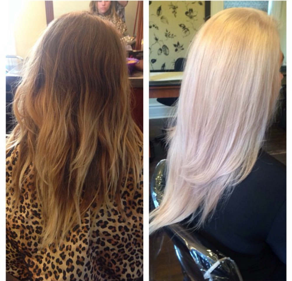 All Over Platinum Blonde