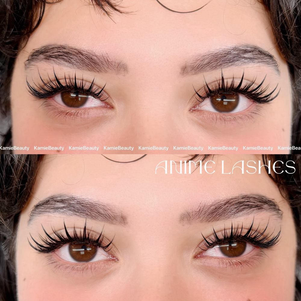ANIME LASHES PROMO $135 ( PROMO) at KAMIE BEAUTY EYEBROWS & LASHES in santa clara, CA