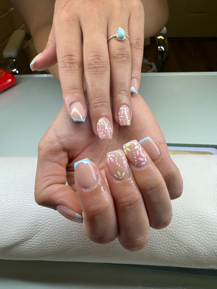 Acrylic Full Set Short