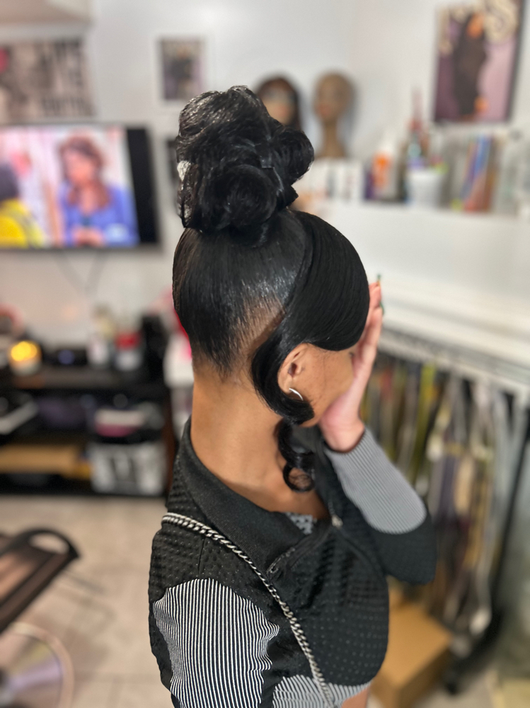 Ponytail Updo (Hair included)