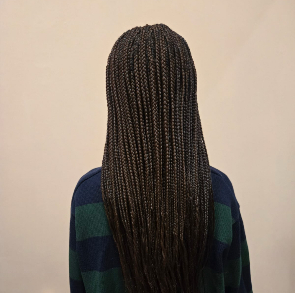 Box Braids – Small (Mid-Back) at WestAfrican Beauty Junction Braids in Prosper, TX