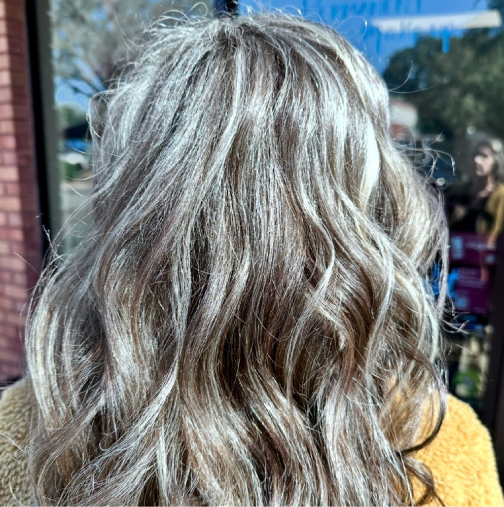 Gray Blending & Natural Transitions at The Hair Hangout in Tallahassee, FL
