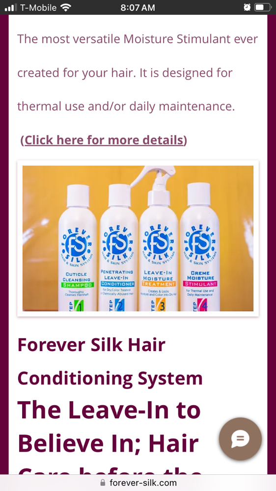 Forever-Silk Leave-In Cond. System