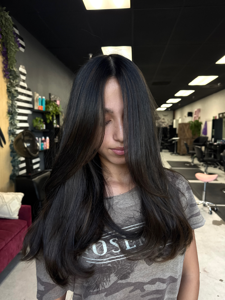 Partial Highlight at Xobeautybynat in Vista, CA