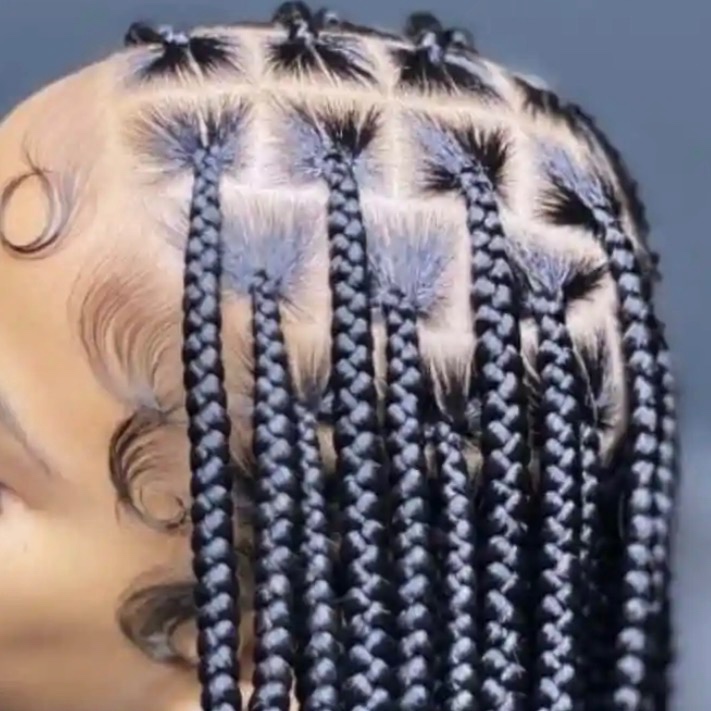 Medium Boho knotless at Neiya Janey Beauty in Hagerstown, MD