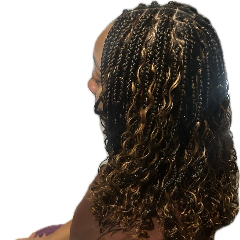 Knotless Braid Bob at Quality is kee BraidsNThings in Fort Myers, FL