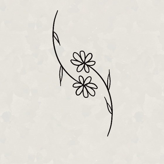 Intertwining Flowers