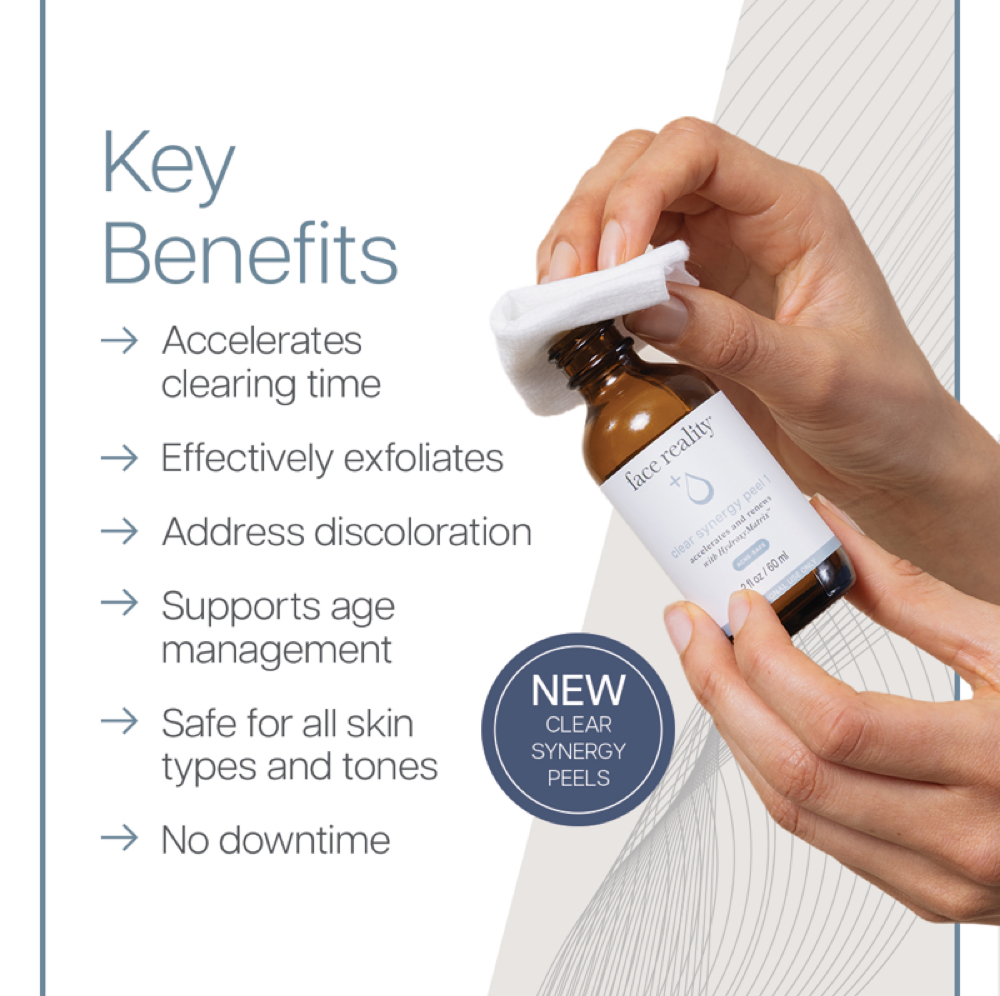 Face Reality Clear Synergy Peel at Good Skin Company in Greenwood Village, CO