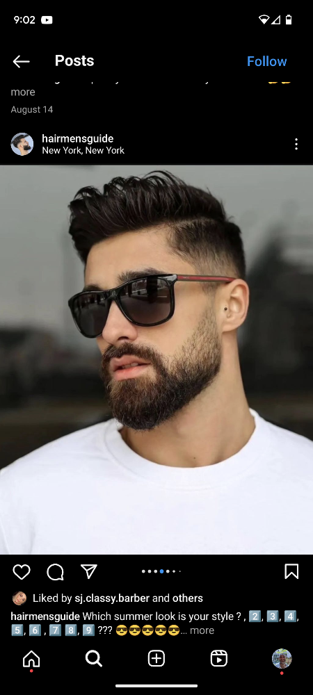 Cut and beard trim/shave