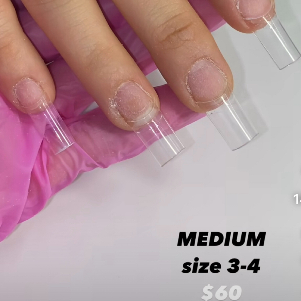 Acrylic nails medium at NΛNCÉ Atelier in Wesley Chapel, FL