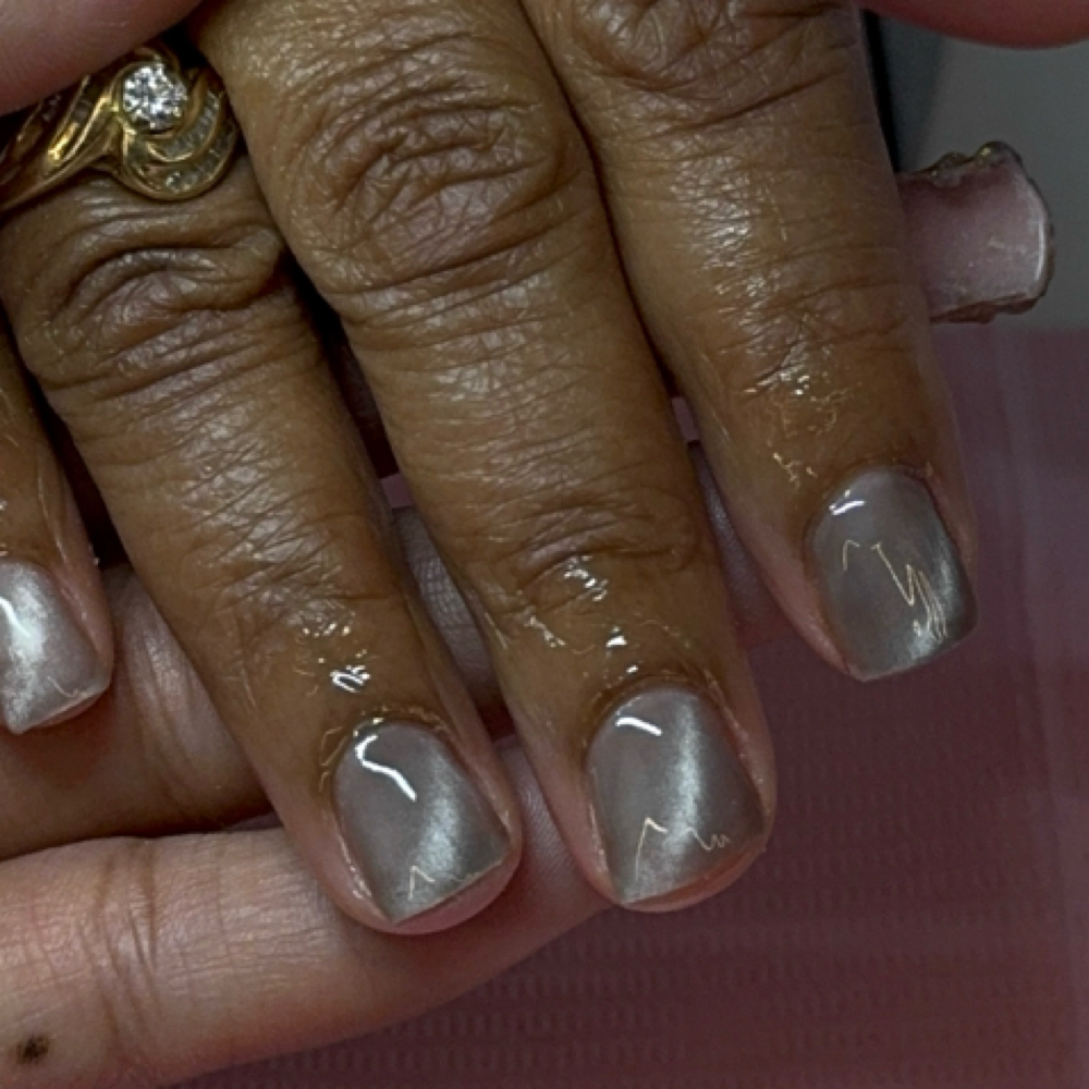 Manicure at Precision Nail Bar in Louisville, KY