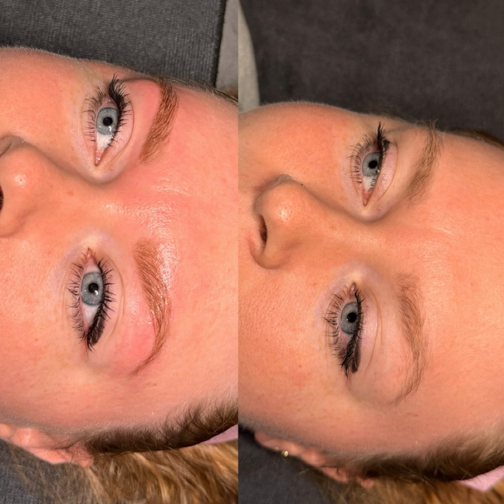 Brow tint + Shape at KW Beauty in Murphy, NC