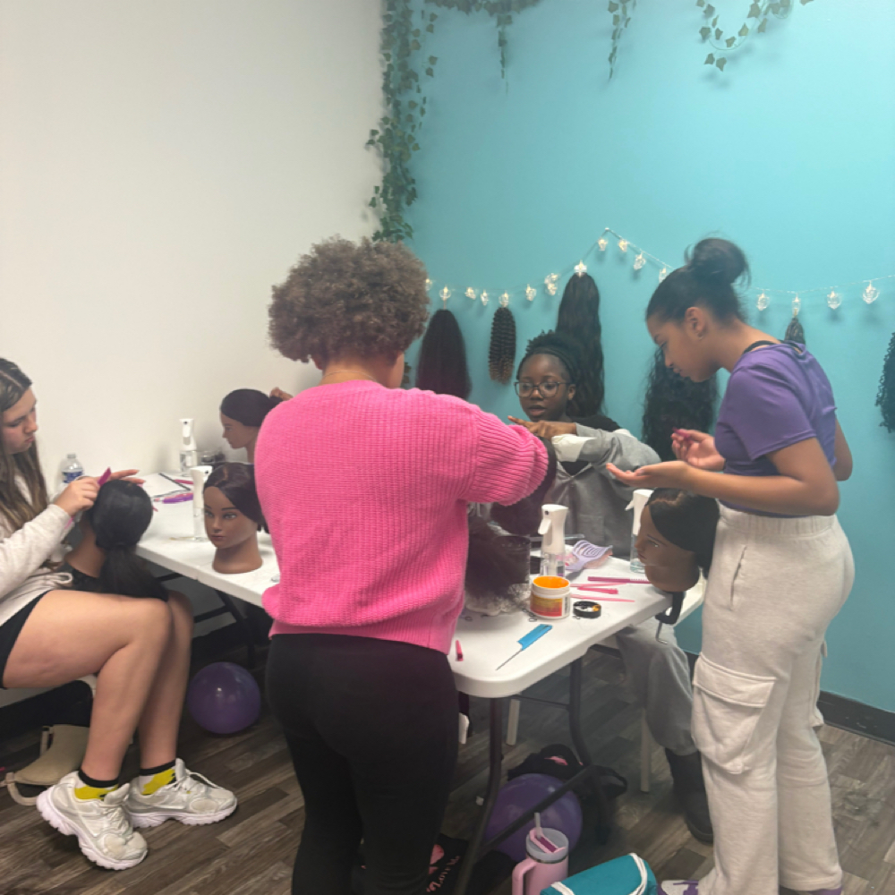Teen Hair Care Workshop at 360 Beauty Lounge in Fredericksburg, VA