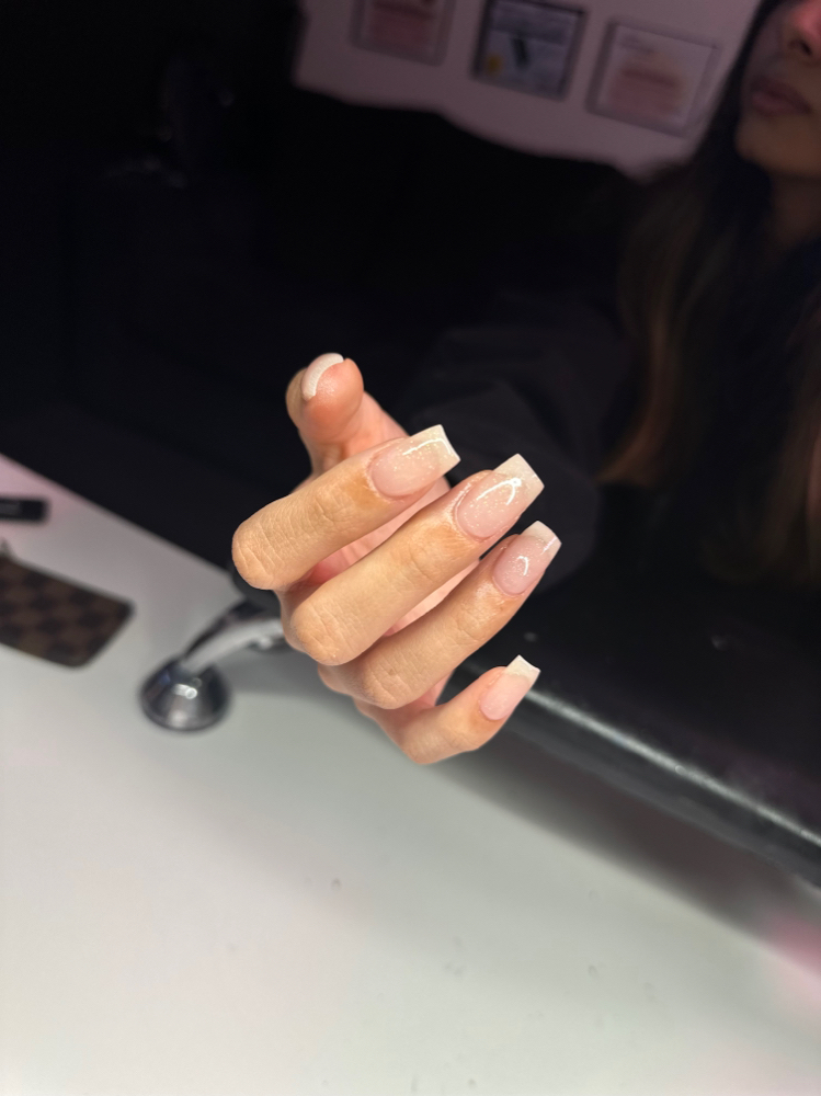 Acrylic Overlay at Nailz By Martha in Modesto, CA