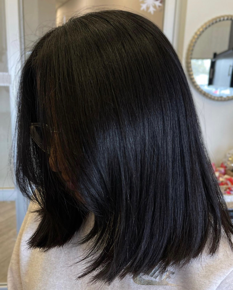 Black/Brown (short hair)