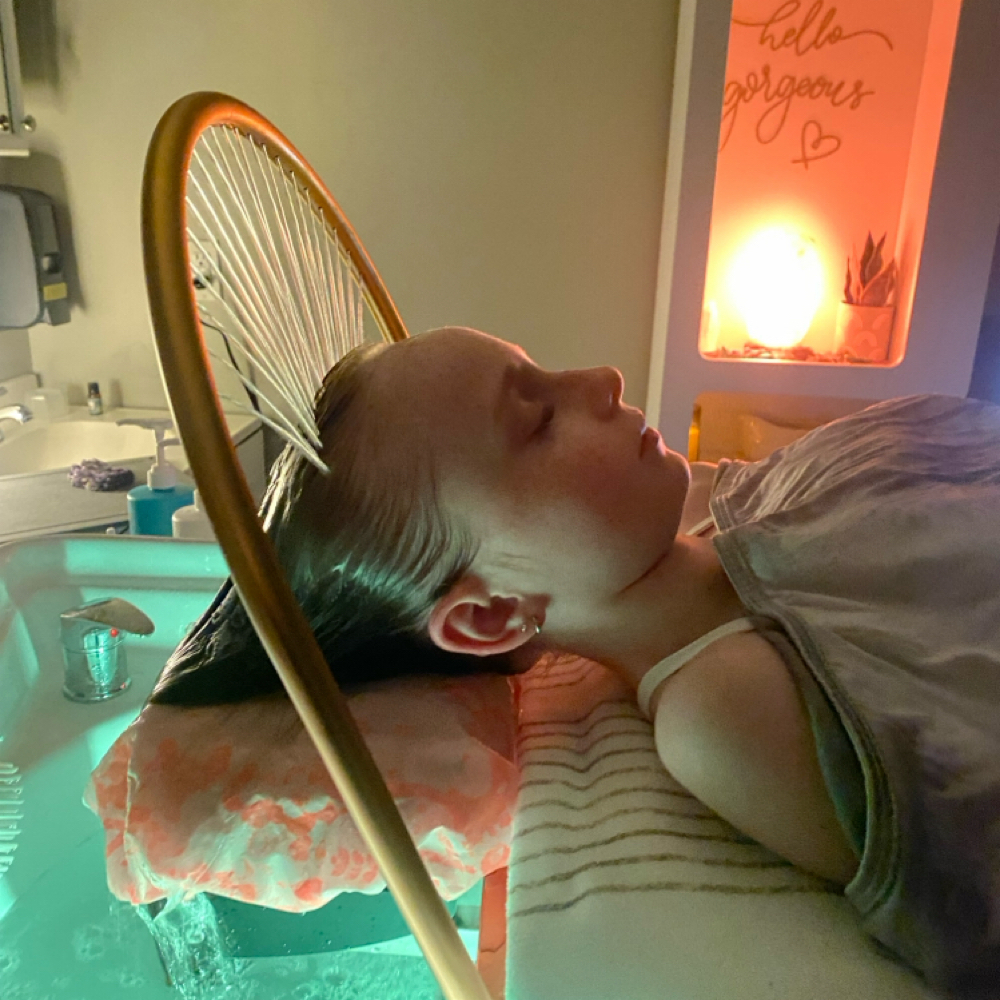 Toddlers to Teens Head Spa Treat at Head Spa by Melissa at Salon 103 in Marion, NC