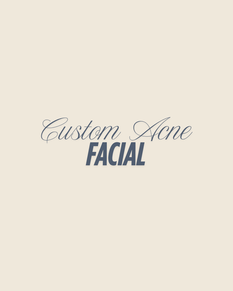 Acne Transformation Program Facial