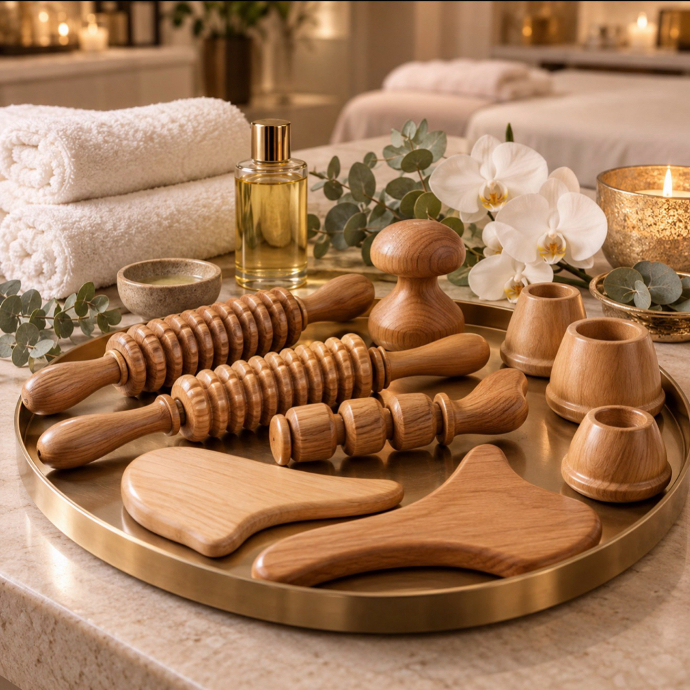 Wood Therapy-Three Sessions at JustForYouWaxing in Jackson, MS