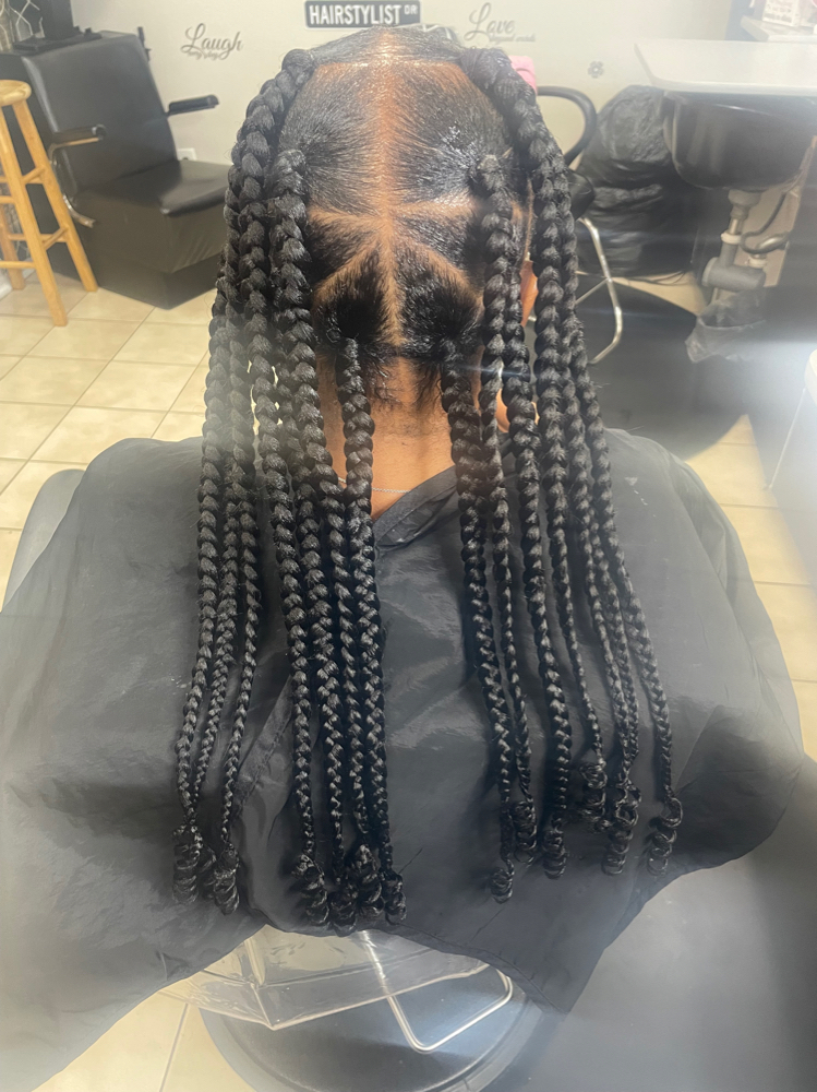 Individual Large Box Braids
