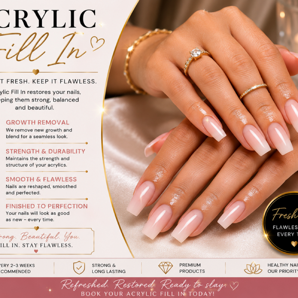 Acrylic Fill at Prestige Nail Lounge LLC in Chattanooga, TN