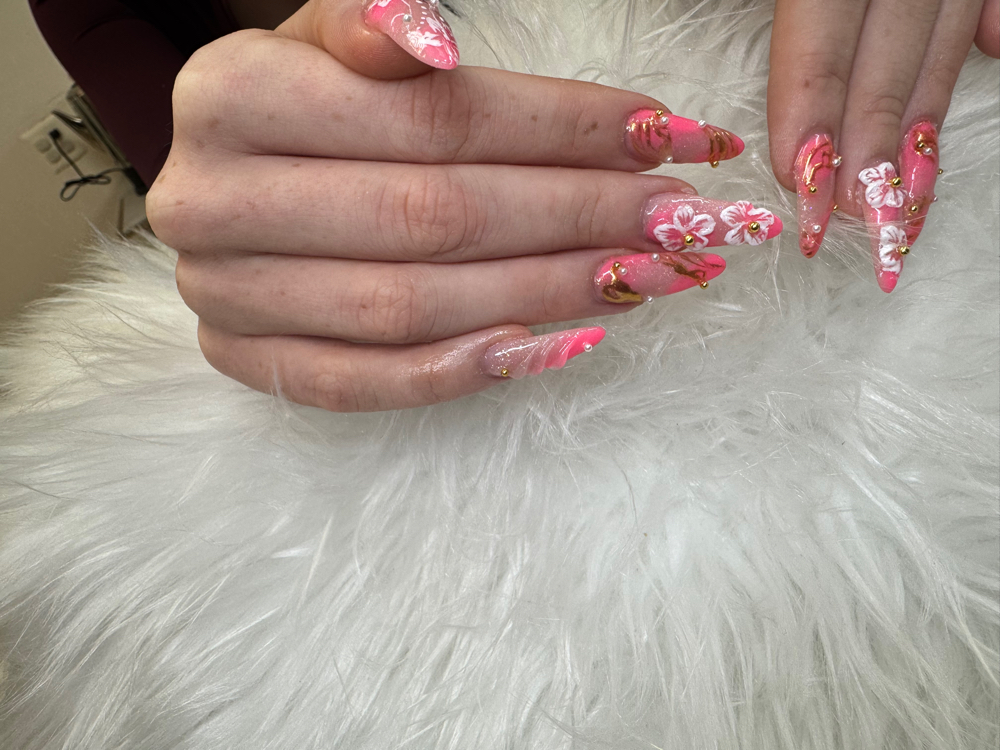 Acrylic Fill ( XL -XXL) at G&J Nail Beauty Spa/ JJ Lashes in Utica, NY