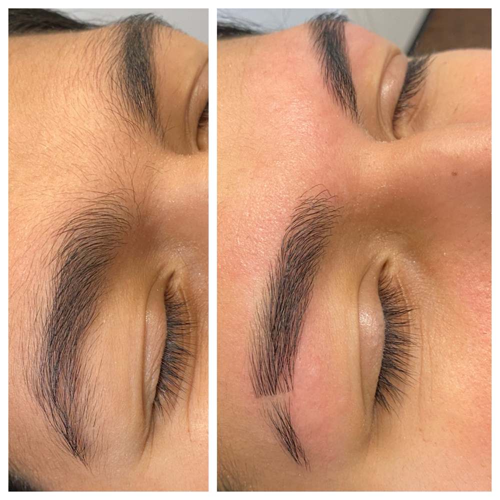 Brow Shaping w. Slit