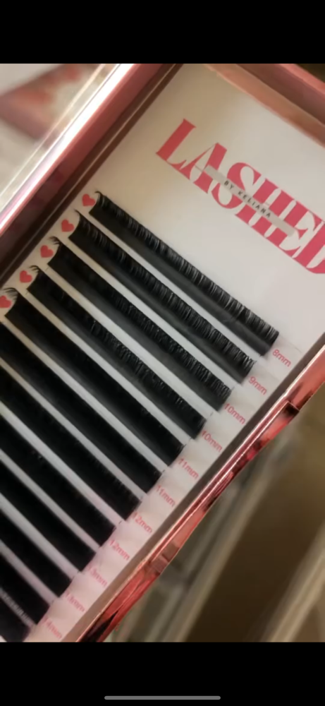 Black Cashmere Lash Trays