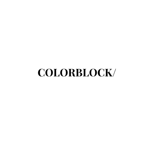 Creative Color Block/Placement