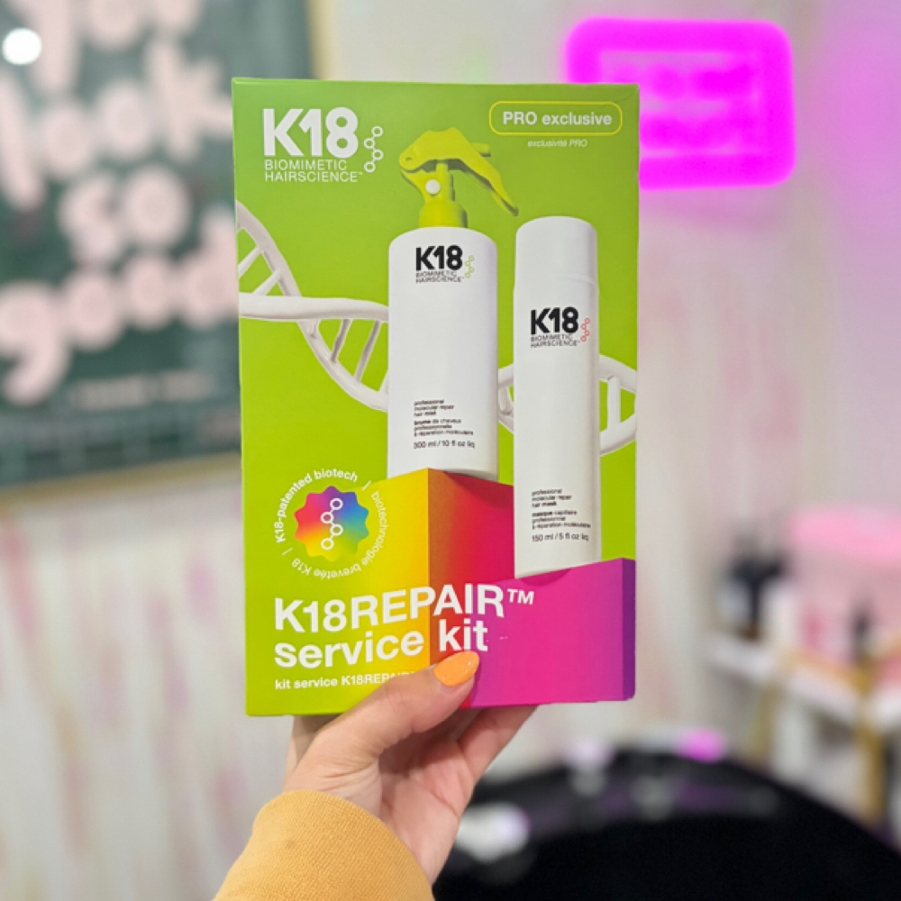 K18 Molecular Repair Treatment at 121 Studio in Marshall, IL