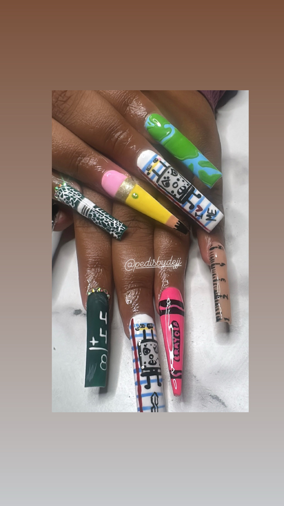 XL set Acrylic