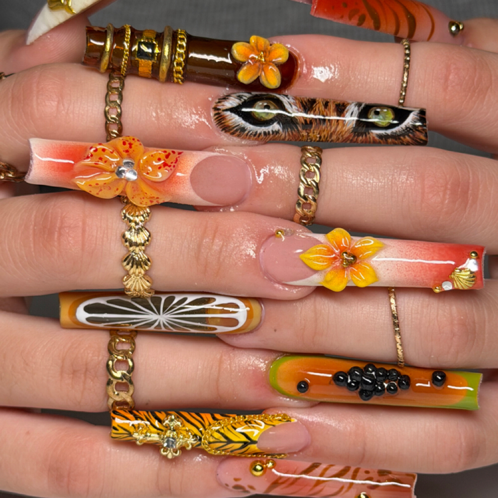 Tier 4 Nail Art at Sophs One Stop Beauty Shop in Minneola, FL