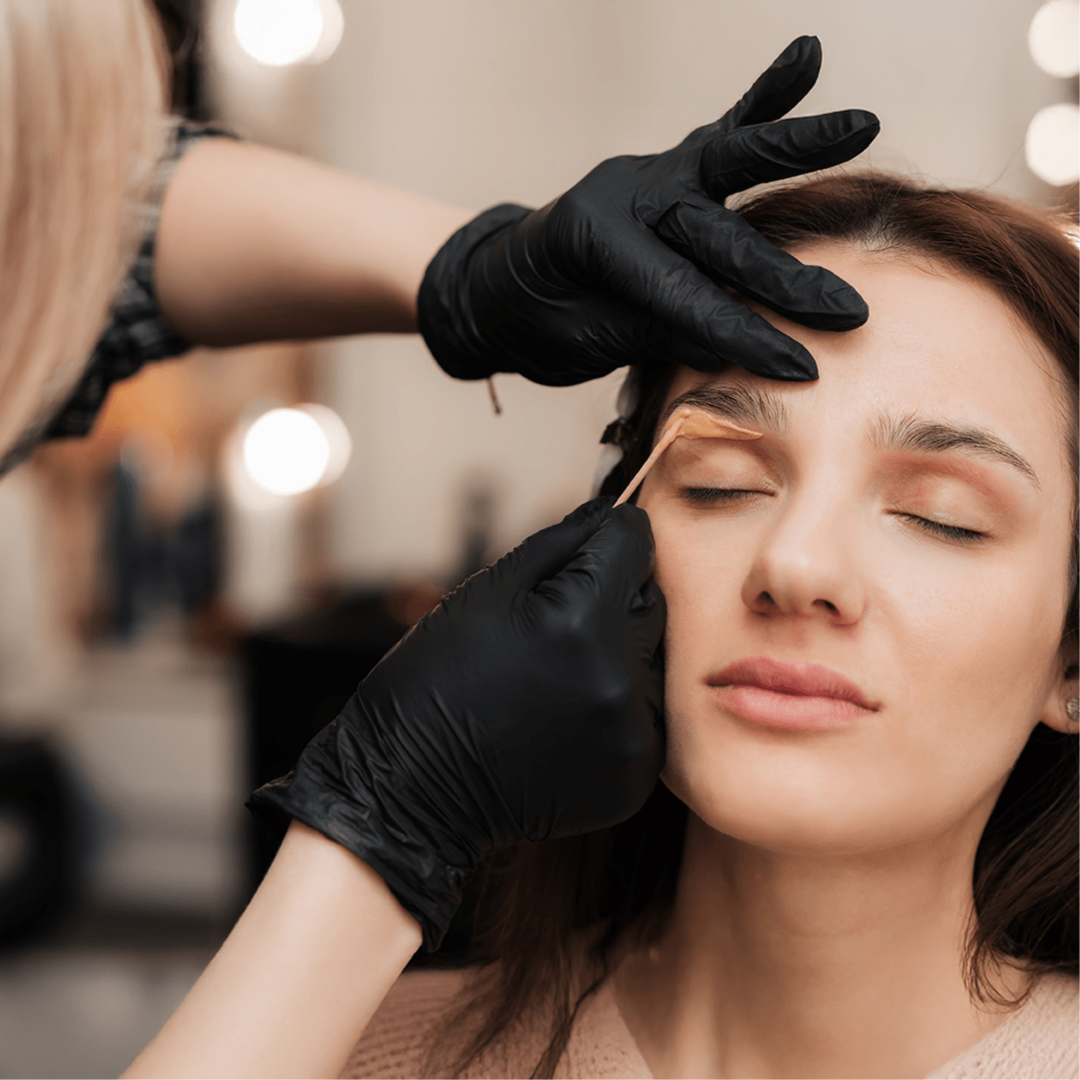 Brow Wax and Shape at Aura and Glow Esthetics in Santa Monica, CA