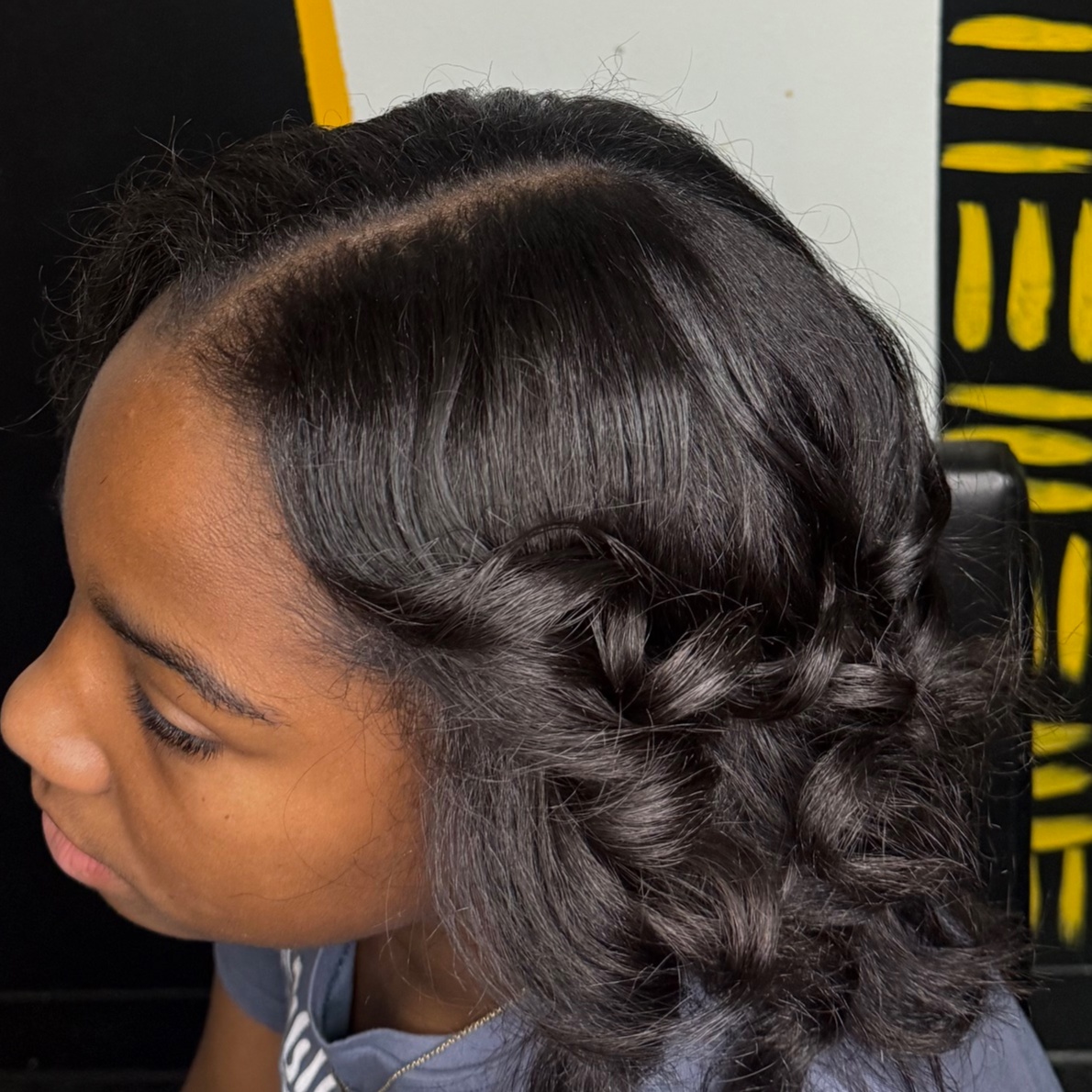 Silk Press + Hydration at HALOD BEAUTY HOUSE in Jackson, MS