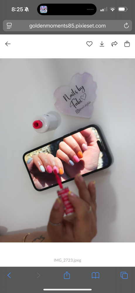 Gel X Fill at Nails by Fabi in Placerville, CA