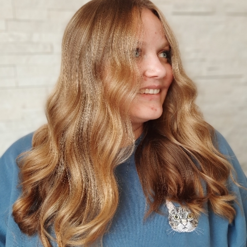 Glossing Treatment at Color by Hannah in Muskegon, MI