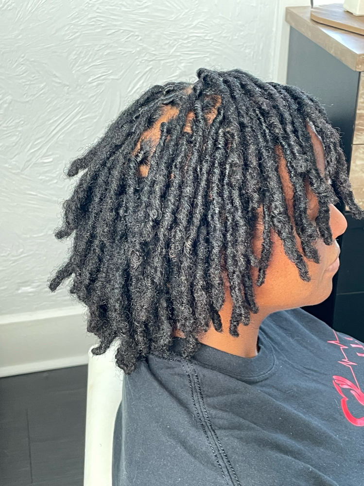 Retwist Locs  (only) at 473 Locs Natural hair Studio in Evansville, IN