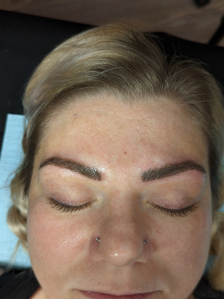 Ombre powder brows